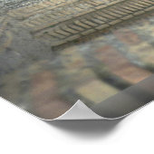 De tuinen van het Alhambra, Granada, Spanje Poster (Hoek)