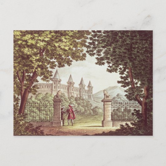De tuinen van het kasteel van Windsor Briefkaart (Voorkant)