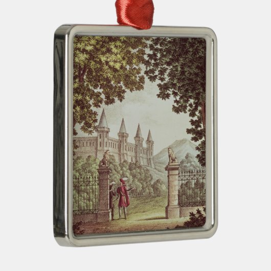 De tuinen van het kasteel van Windsor Metalen Ornament (Rechts)