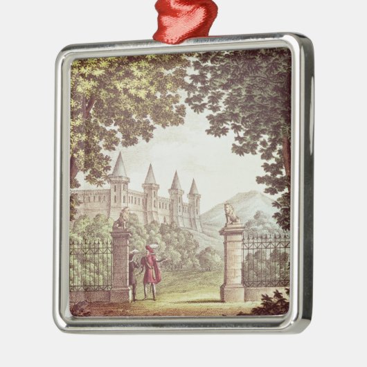 De tuinen van het kasteel van Windsor Metalen Ornament (Links)