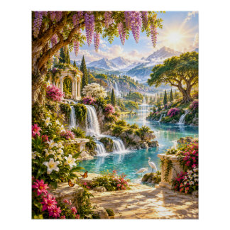 De Tuinen van het Paradijs Perfect Poster