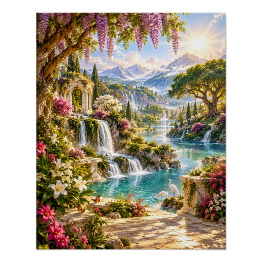 De Tuinen van het Paradijs Perfect Poster (Voorkant)