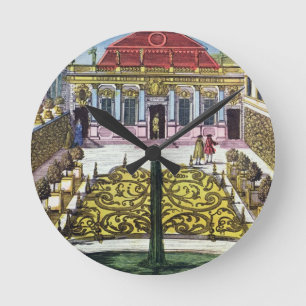 De tuinen van het park Mirabelle, Salzburg, Oosten Ronde Klok