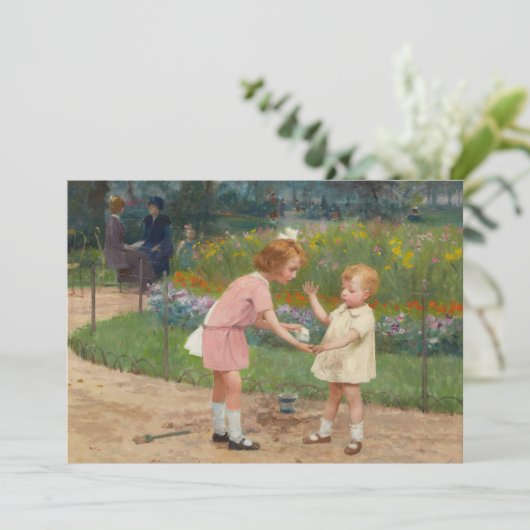 De tuinen van Luxemburg | Victor Gabriel Gilbert (Staand voorkant)