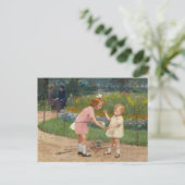 De tuinen van Luxemburg | Victor Gabriel Gilbert Briefkaart (Staand voorkant)