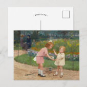 De tuinen van Luxemburg | Victor Gabriel Gilbert Briefkaart (Voorkant / Achterkant)