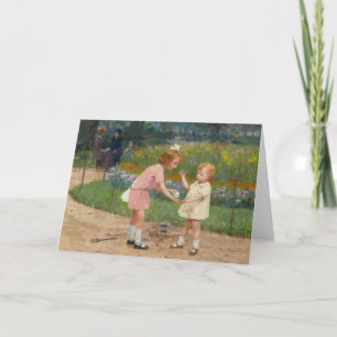 De tuinen van Luxemburg   Victor Gabriel Gilbert Kaart