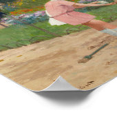 De tuinen van Luxemburg | Victor Gabriel Gilbert Poster (Hoek)