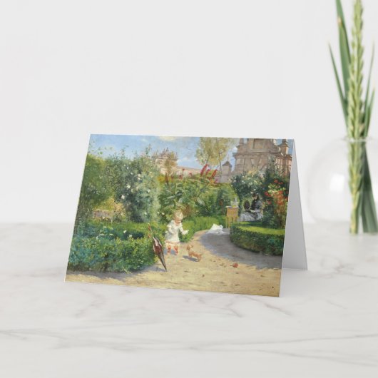 De tuinen van Murillo, Sevilla | Hugo Birger Kaart (Voorkant)