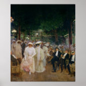 De tuinen van Parijs of de schoonheid van de Poster (Voorkant)