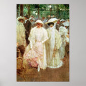 De tuinen van Parijs Poster (Voorkant)