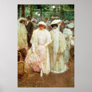 De tuinen van Parijs Poster