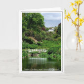 De Tuinen van Trebah, dichtbij Falmouth, Cornwall Kaart (Gele Bloem)