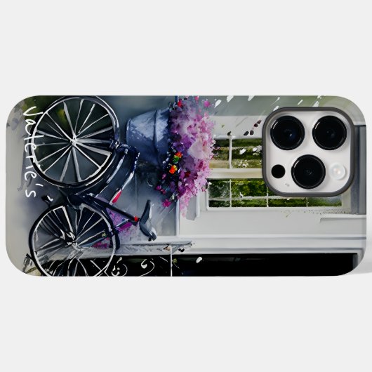 De tuinfiets Case-Mate iPhone case (Achterkant (horizontaal))