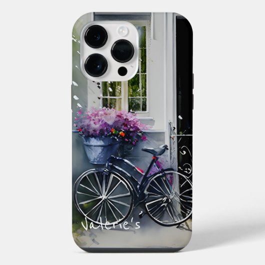 De tuinfiets iPhone hoesje (Achterkant)