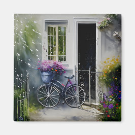 De tuinfiets magneet