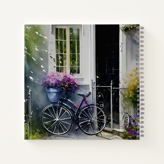 De tuinfiets notitieboek (Achterkant)