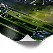 De tuinfiets perfect poster (Hoek)