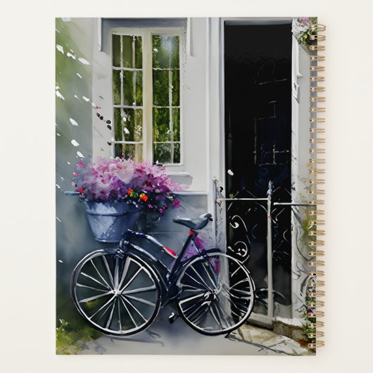 De tuinfiets planner (Achterkant)