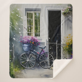 De tuinfiets sherpa deken