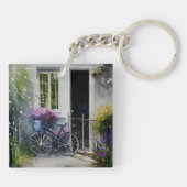 De tuinfiets sleutelhanger (Achterkant)