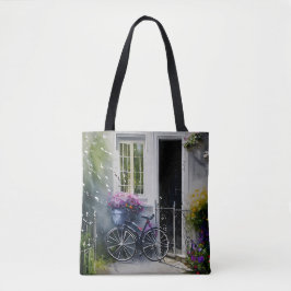 De tuinfiets tote bag