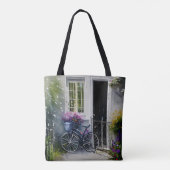 De tuinfiets tote bag (Achterkant)