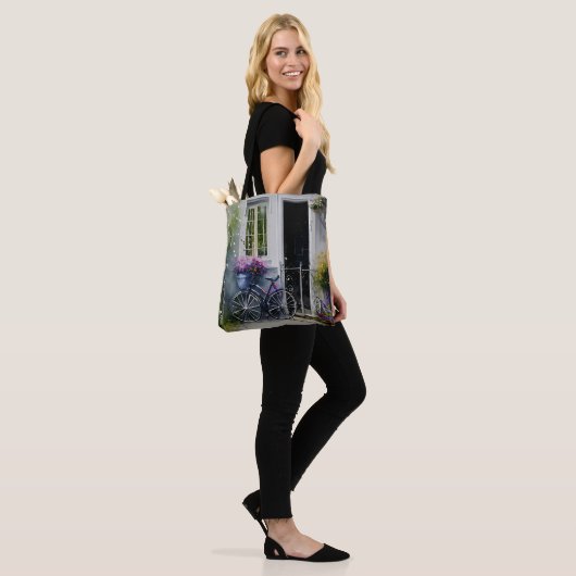 De tuinfiets tote bag (Op model)