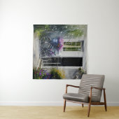 De tuinfiets wandkleed (In Situ (horizontaal))