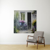 De tuinfiets wandkleed (In situ)