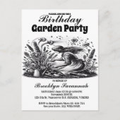 De Tuinfluisterfeest Uitnodiging (Voorkant)