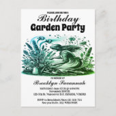 De Tuinfluisterfeest Uitnodiging (Voorkant)