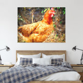 De Tuininspecteur Canvas Afdruk (Insitu (Slaapkamer))