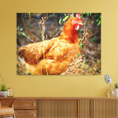 De Tuininspecteur Canvas Afdruk (Insitu (Woonkamer))