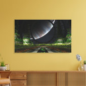 De tuinman canvas afdruk (Insitu (Woonkamer))