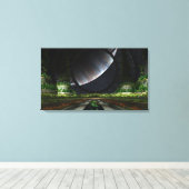 De tuinman canvas afdruk (Insitu (Houten vloer))