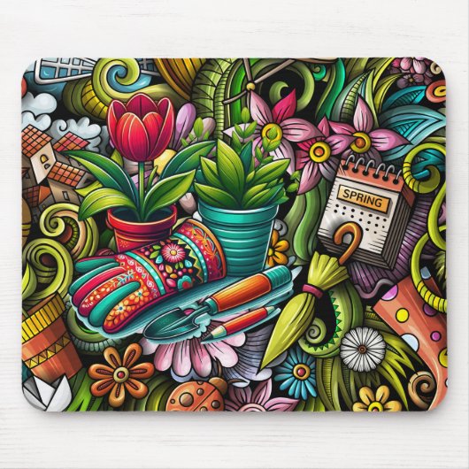 De Tuinman  Muismat (Voorkant)