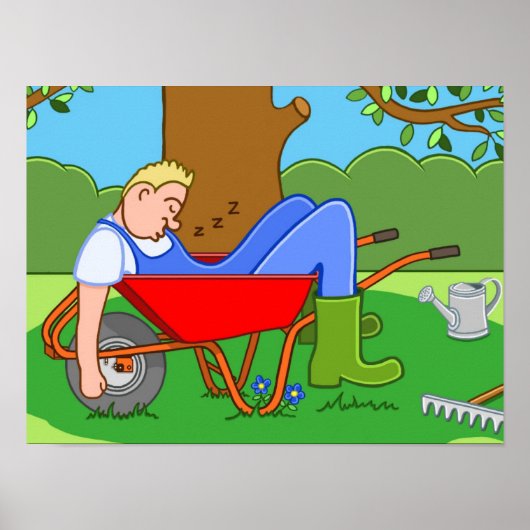 De tuinman poster (Voorkant)