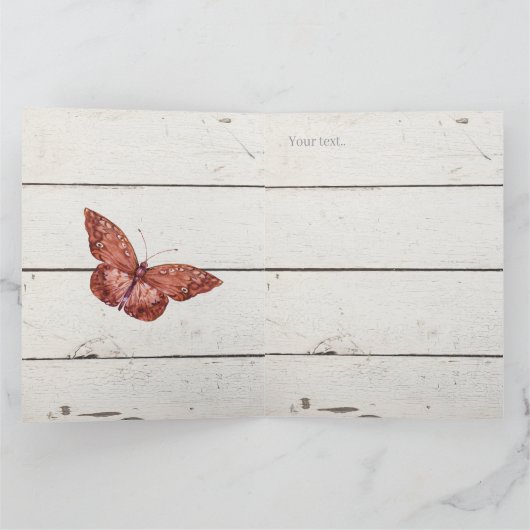 De tuinman Stekplanten Rustieke Franse hout Kaart (Binnen)