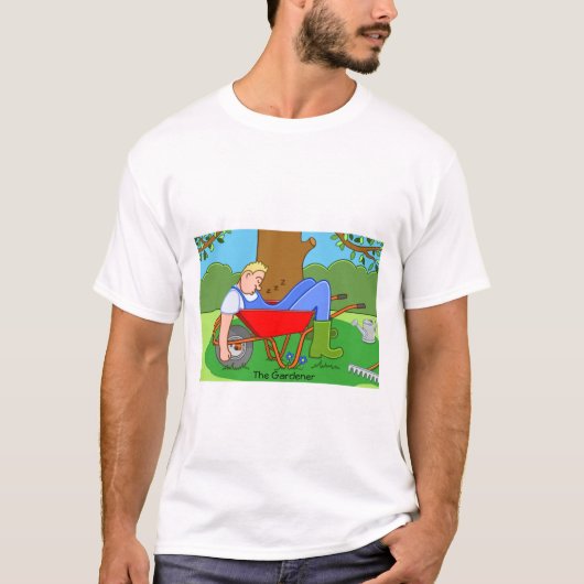 De tuinman t-shirt (Voorkant)
