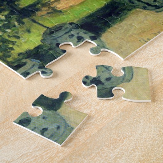 De tuinmonet Fine Art Legpuzzel (Zijkant)