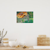 De tuinparasol poster (Keuken)