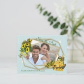 De tuinpartij aankondigingskaart (Staand voorkant)