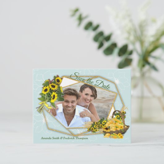 De tuinpartij aankondigingskaart (Staand voorkant)