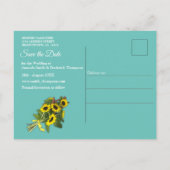 De tuinpartij aankondigingskaart (Achterkant)