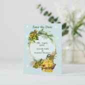 De tuinpartij aankondigingskaart (Staand voorkant)