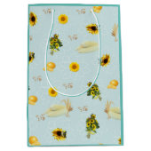 De tuinpartij herhaalt ontwerp medium cadeauzakje (Voorkant)