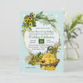 De tuinpartij kaart (Staand voorkant)