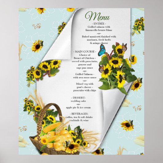 De tuinpartij poster (Voorkant)