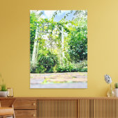 De Tuinpassage Canvas Afdruk (Insitu (Woonkamer))